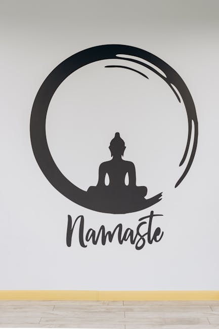 Illustration of yoga benefits